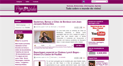 Desktop Screenshot of papodevinho.com